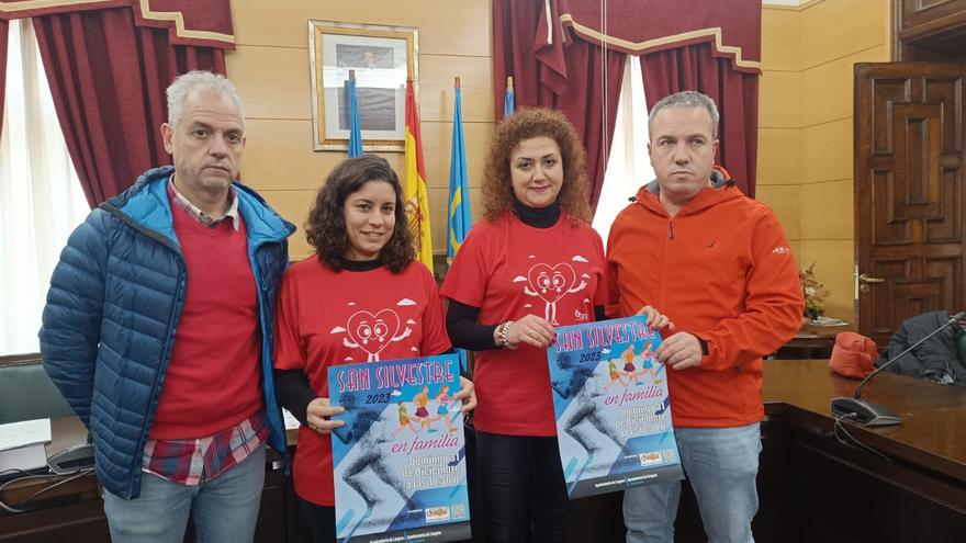 Langreo agota los 700 dorsales para participar en la San Silvestre del día de Nochevieja