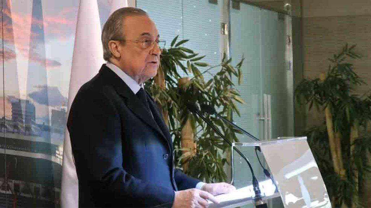 Florentino Pérez, presidente del Real Madrid