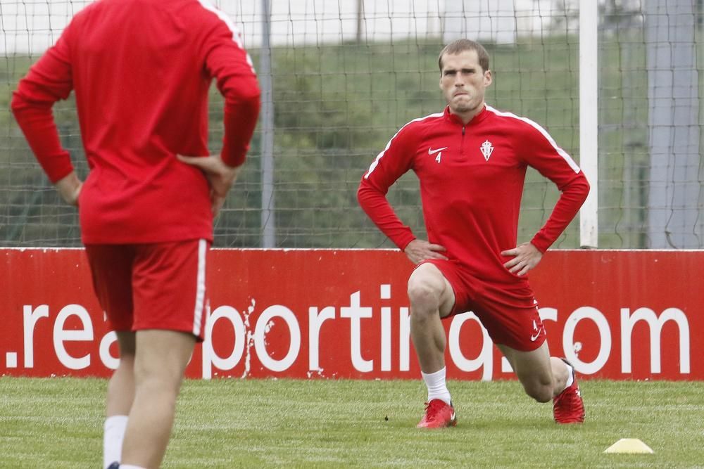 Entrenamiento del Sporting