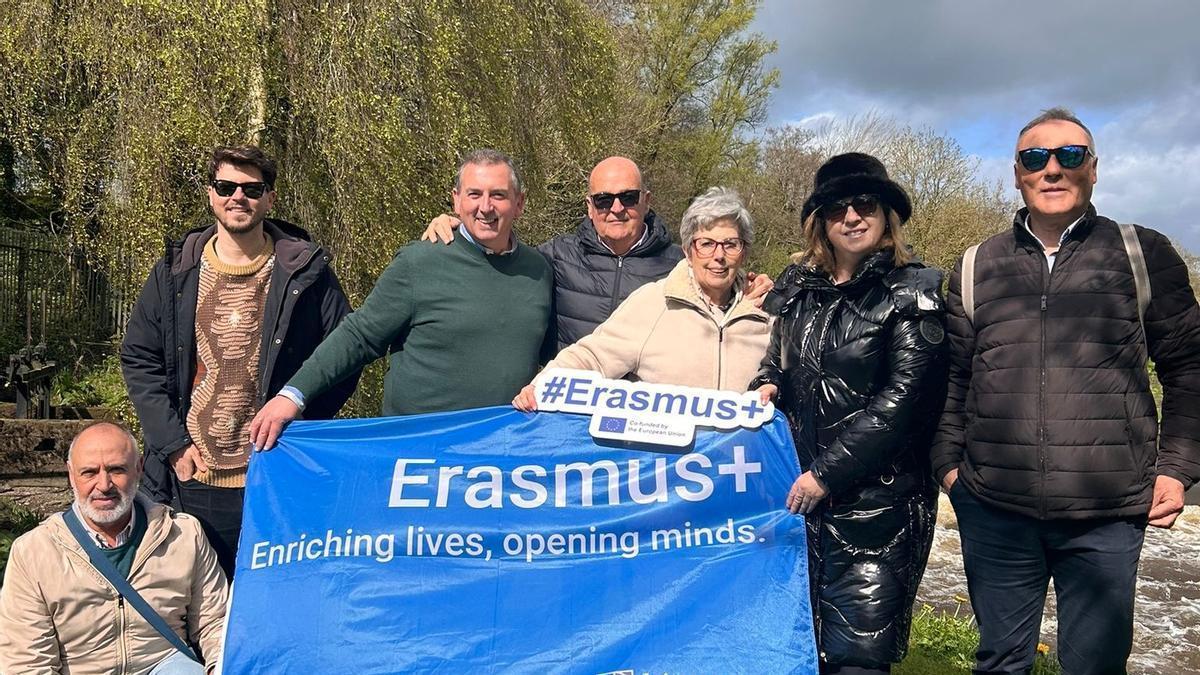 Participantes del programa de Erasmus para mayores en Irlanda