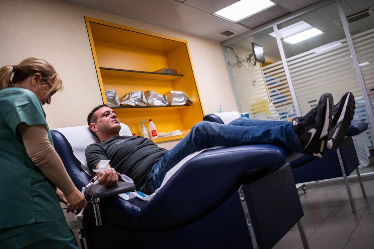 Maratón de donación de sangre