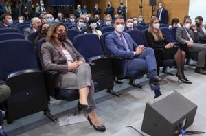 Teresa Ribera y Pedro Sánchez, durante el acto de presentación del PERTE.