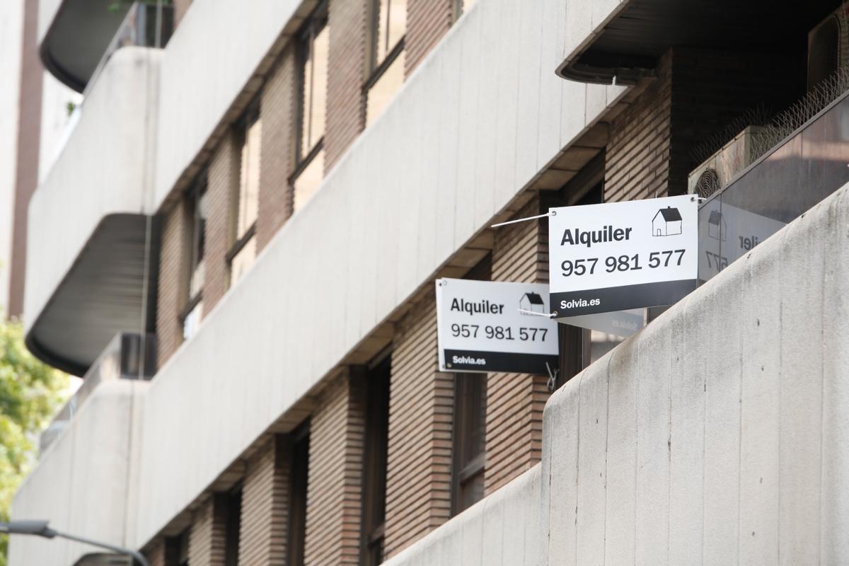 Viviendas de alquiler en Córdoba.