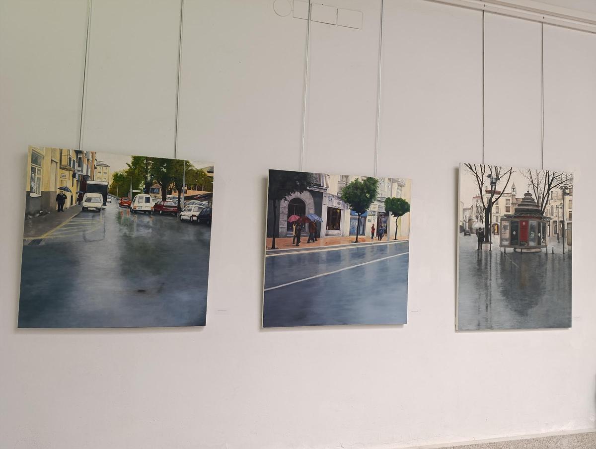 Obras en el claustro bajo del complejo Santa María de Plasencia.