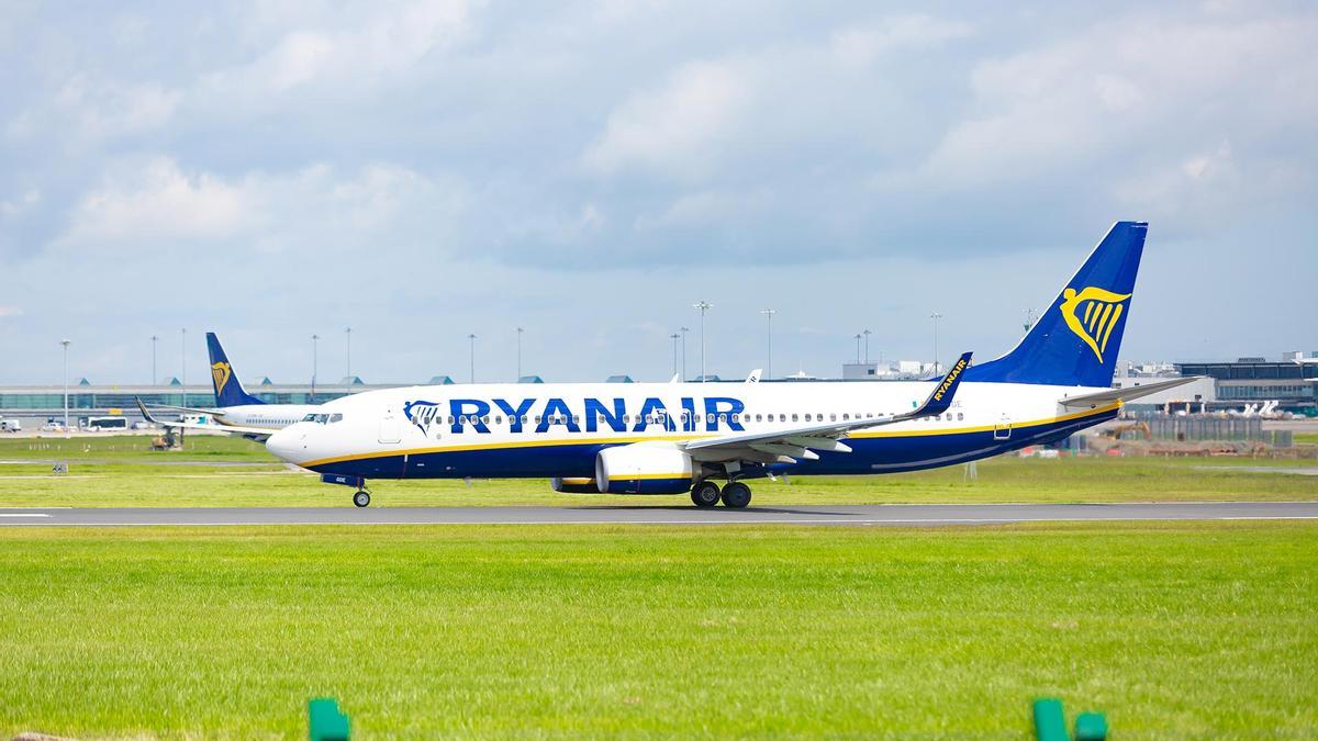 Un avión de Ryanair