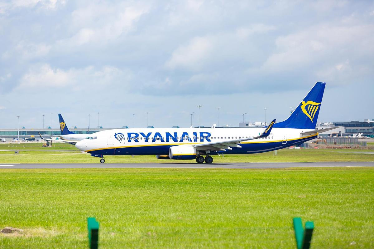 Un avión de Ryanair