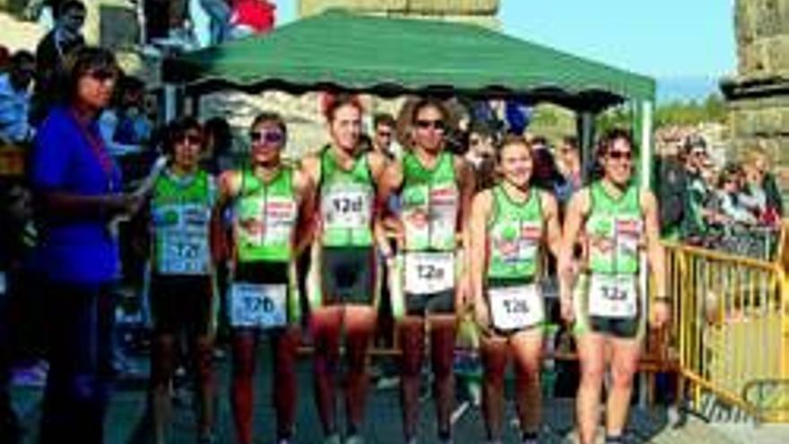 La triatleta morala Pilar Martín, campeona de España por equipos con el Sproten Tritoledo