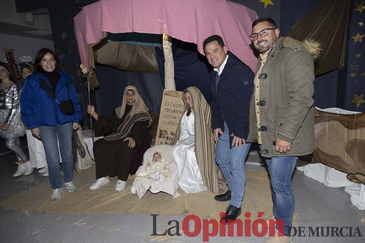 Así es el Belén viviente que ha organizado el colegio de La Consolación en Caravaca