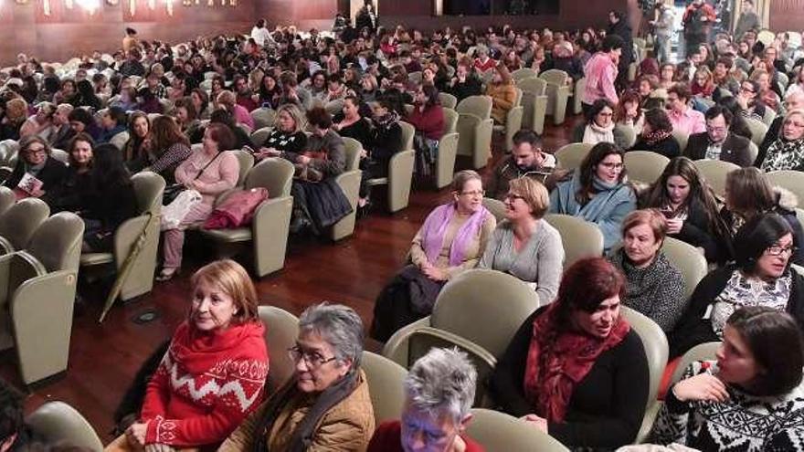 Algunos de los asistentes a la gala de ayer.