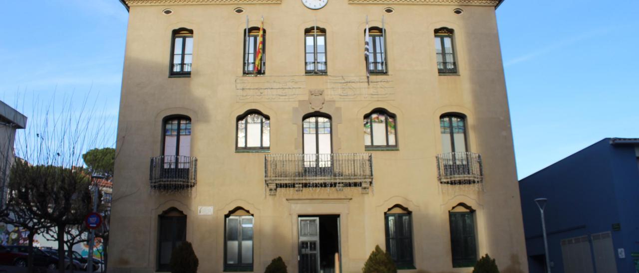 Façana de l&#039;ajuntament de Súria