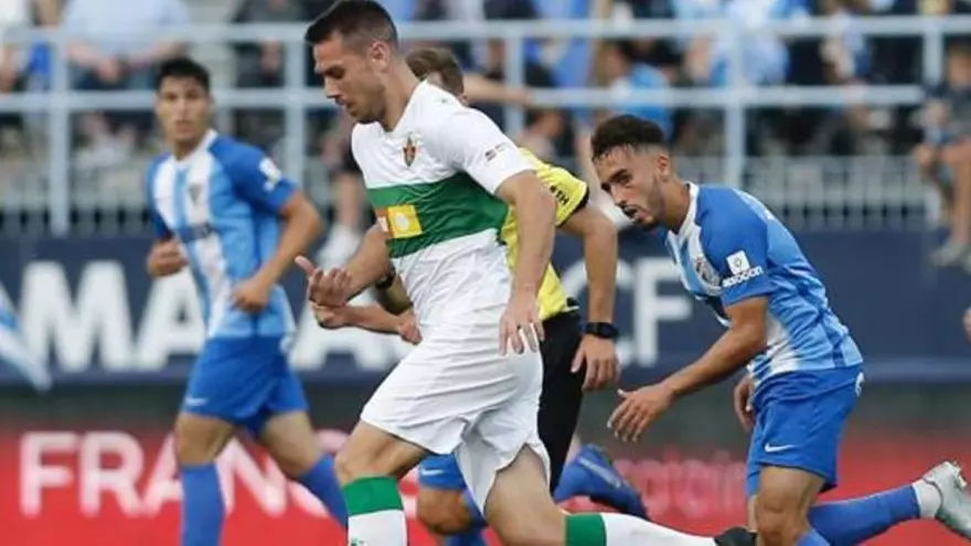 LaLiga 123: Los goles del Málaga - Elche (3-0)