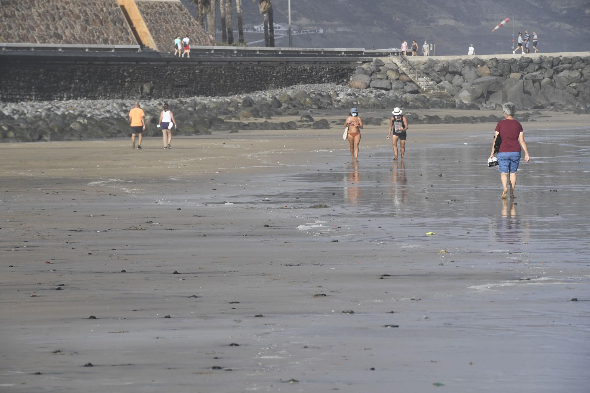 Microplásticos en Las Canteras