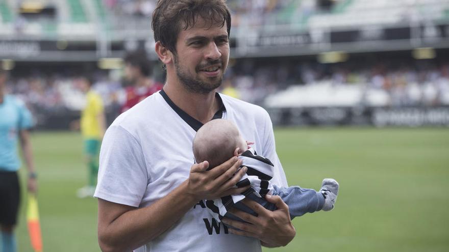 Marenyà, antes de un partido en Castalia