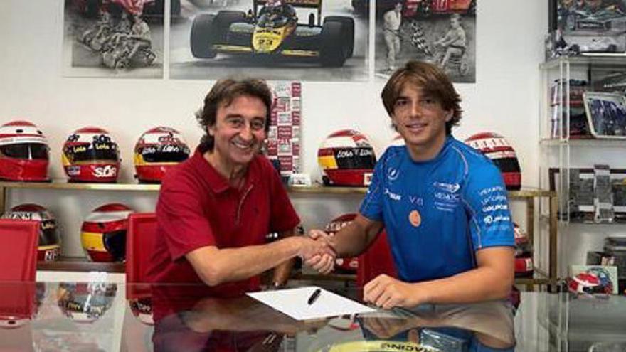 Roberto Merhi y Adrián Campos vuelven a unir sus caminos