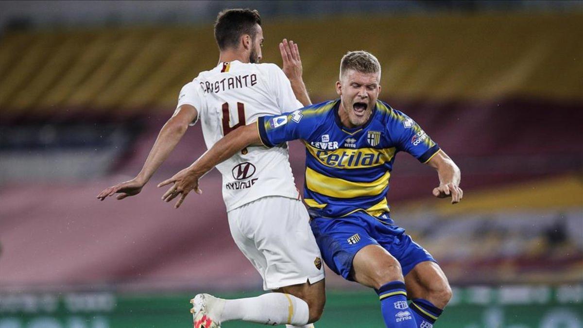 La Roma logró un importante triunfo en el Olímpico ante el Parma