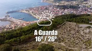 El tiempo en A Guarda: previsión meteorológica para hoy, miércoles 9 de septiembre