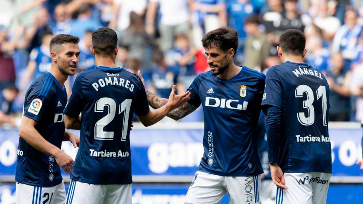 Resumen, goles y highlights del Oviedo 3 - 2 Ponferradina de la jornada 38 de LaLiga Smartbank
