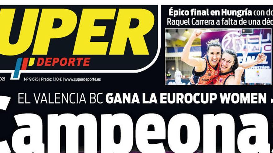 Esta es la portada de SUPER de este lunes, 12 de abril