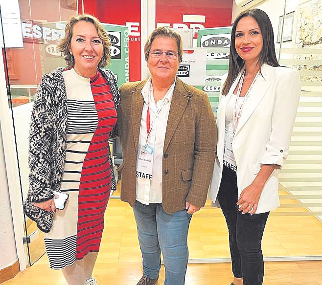 Elka Dimitrova,Natalia Enseñat y Sofía Morales.