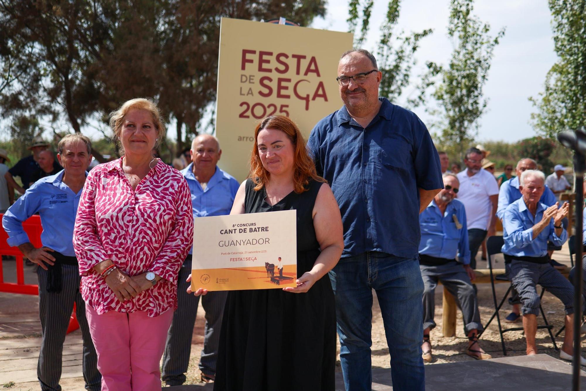 El puerto de Catarroja reúne a 5.000 personas en la Fiesta de la siega del arroz