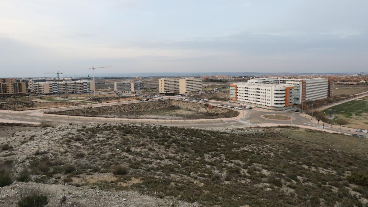 El zaragozano barrio de Arcosur.