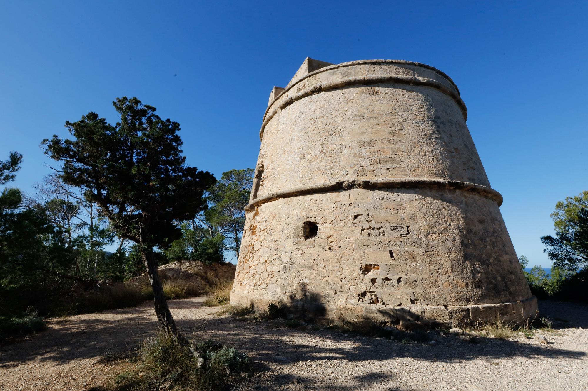 Torre de Portinatx en Ibiza