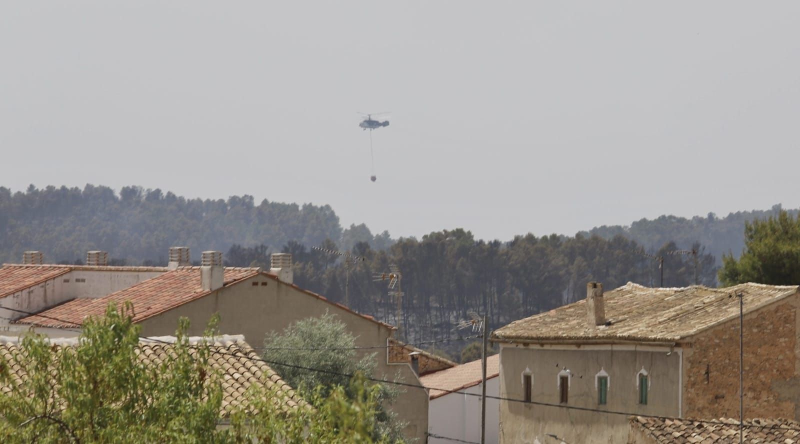 El incendio de Venta del Moro ha calcinado más de mil hectáreas