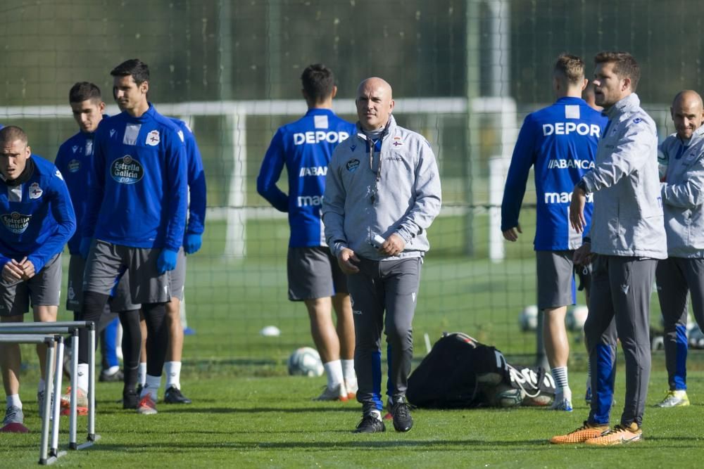 La plantilla deportivista regresa a los entrenamientos para comenzar a preparar la visita al Racing de Santander del próximo sábado.