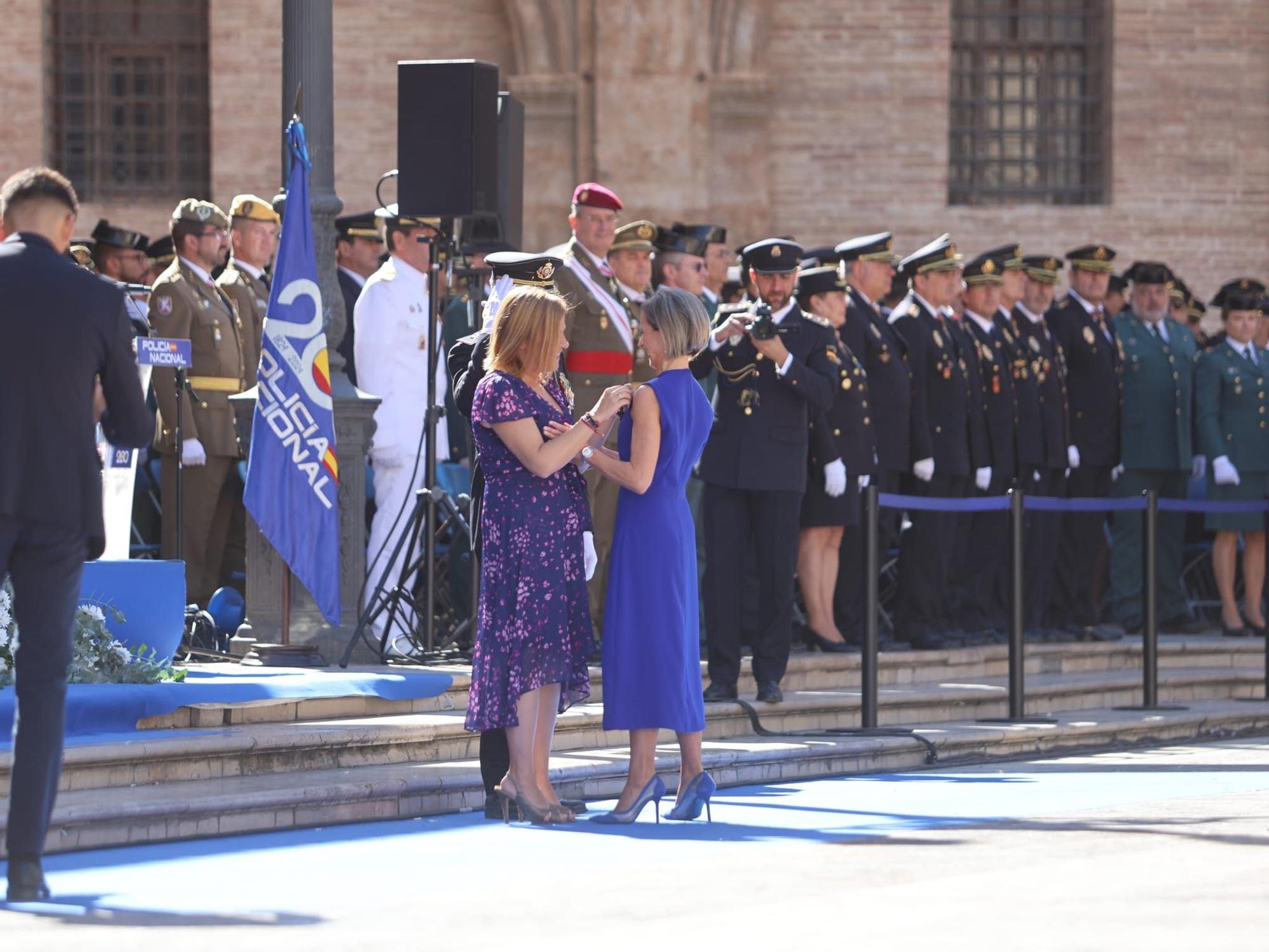 La Policía Nacional de Valencia celebra el Día de los Santos Ángeles Custodios