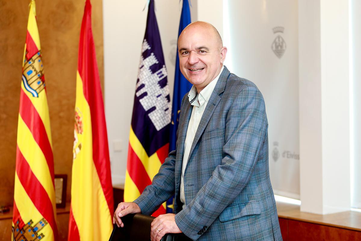 El presidente del Consell, Vicent Marí.