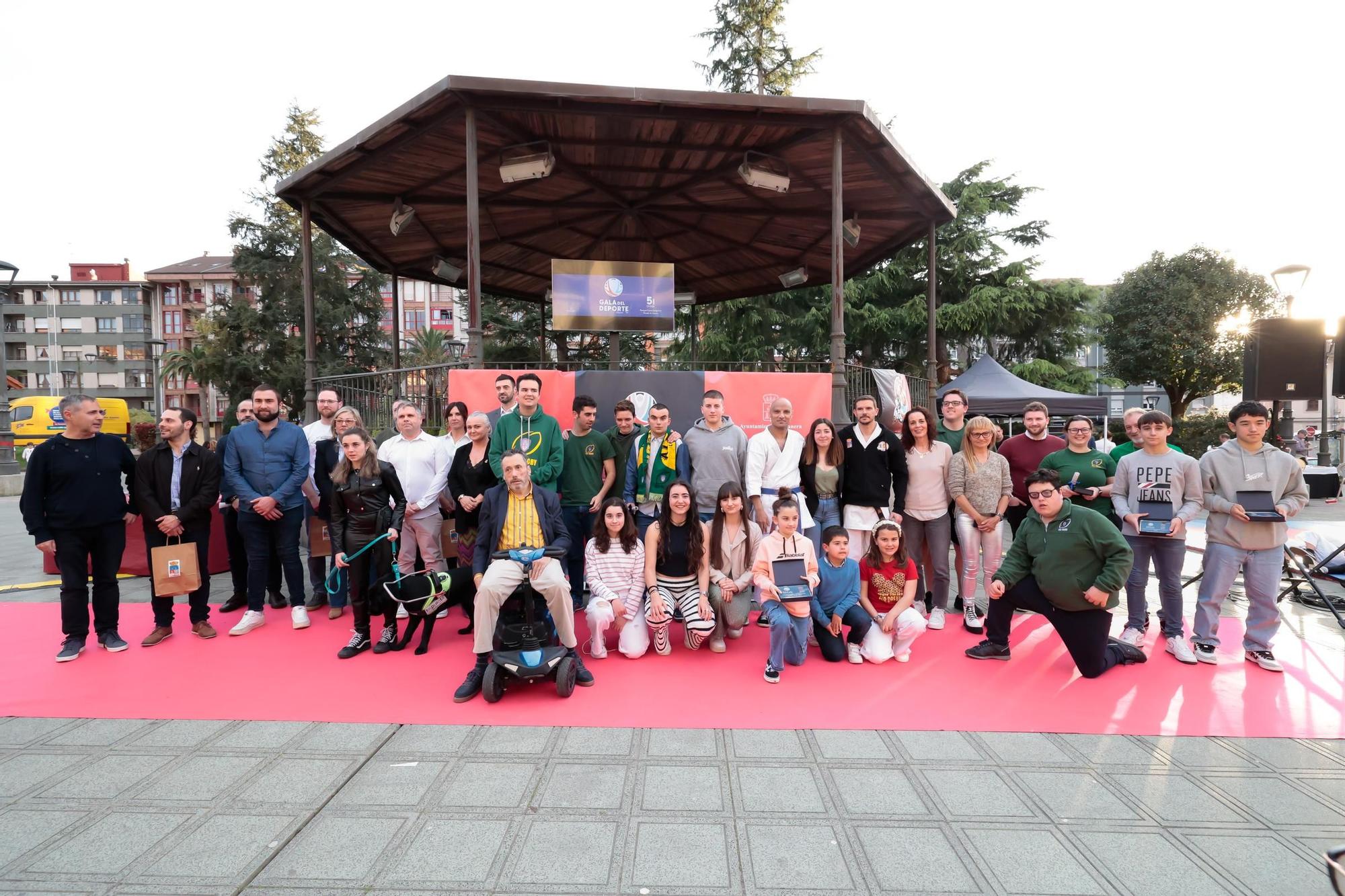 Todas las imágenes de la gala del deporte de Llanera: así fue la cita