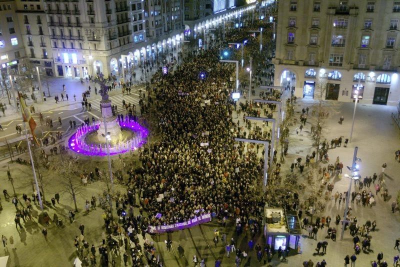 El Día Internacional de la Mujer en Zaragoza