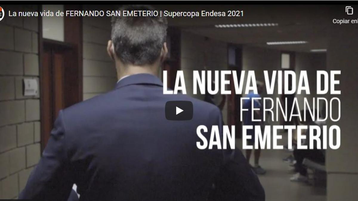 Emotivo vídeo de la transición a entrenador de San Emeterio.