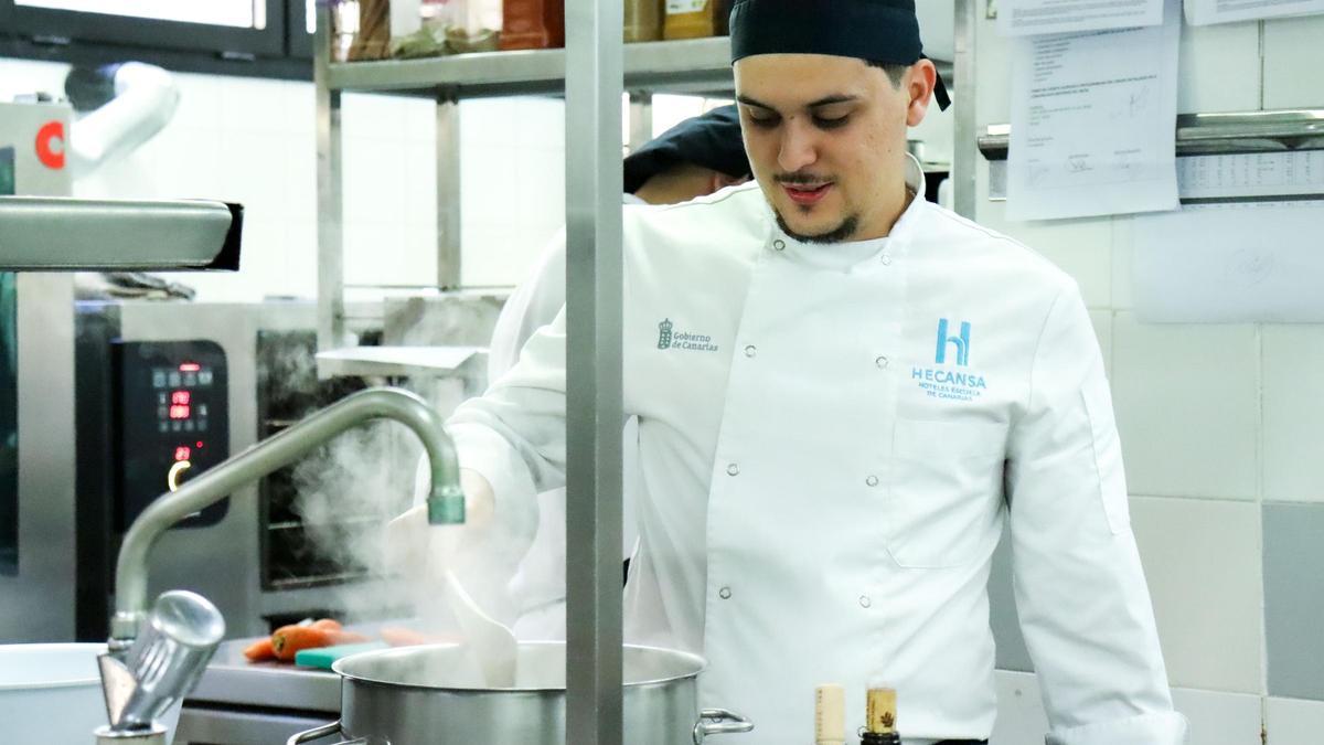 Un alumno de Hecansa.