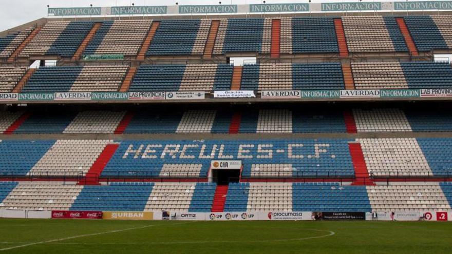 Estadio José Rico Pérez de Alicante.