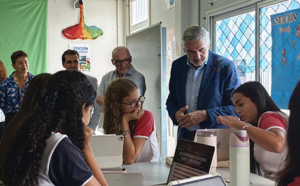 La ULPGC acerca la universidad al Colegio Arenas Atlántico, en Arucas.