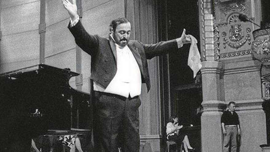 Pavarotti, el hombre