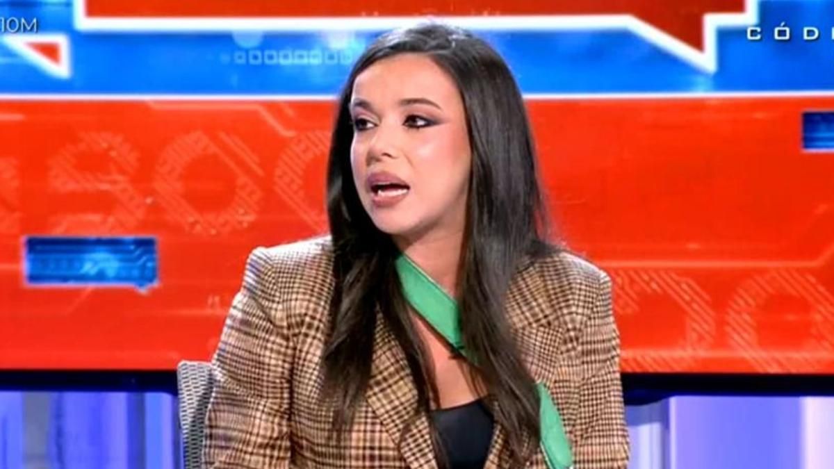 Sarah Santaolalla pierde los papeles y abandona 'En Boca de Todos': "No  seas sucio"