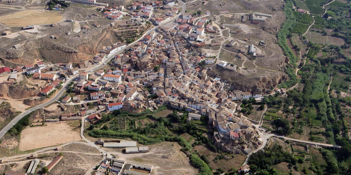 Panorámica de Urrea de Gaén