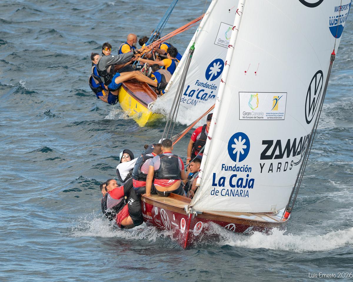 Cinco botes se juegan este sábado las tres plazas para la final del Torneo Fundación La Caja de Canarias