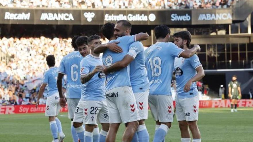 El Celta encuentra por fin el gol