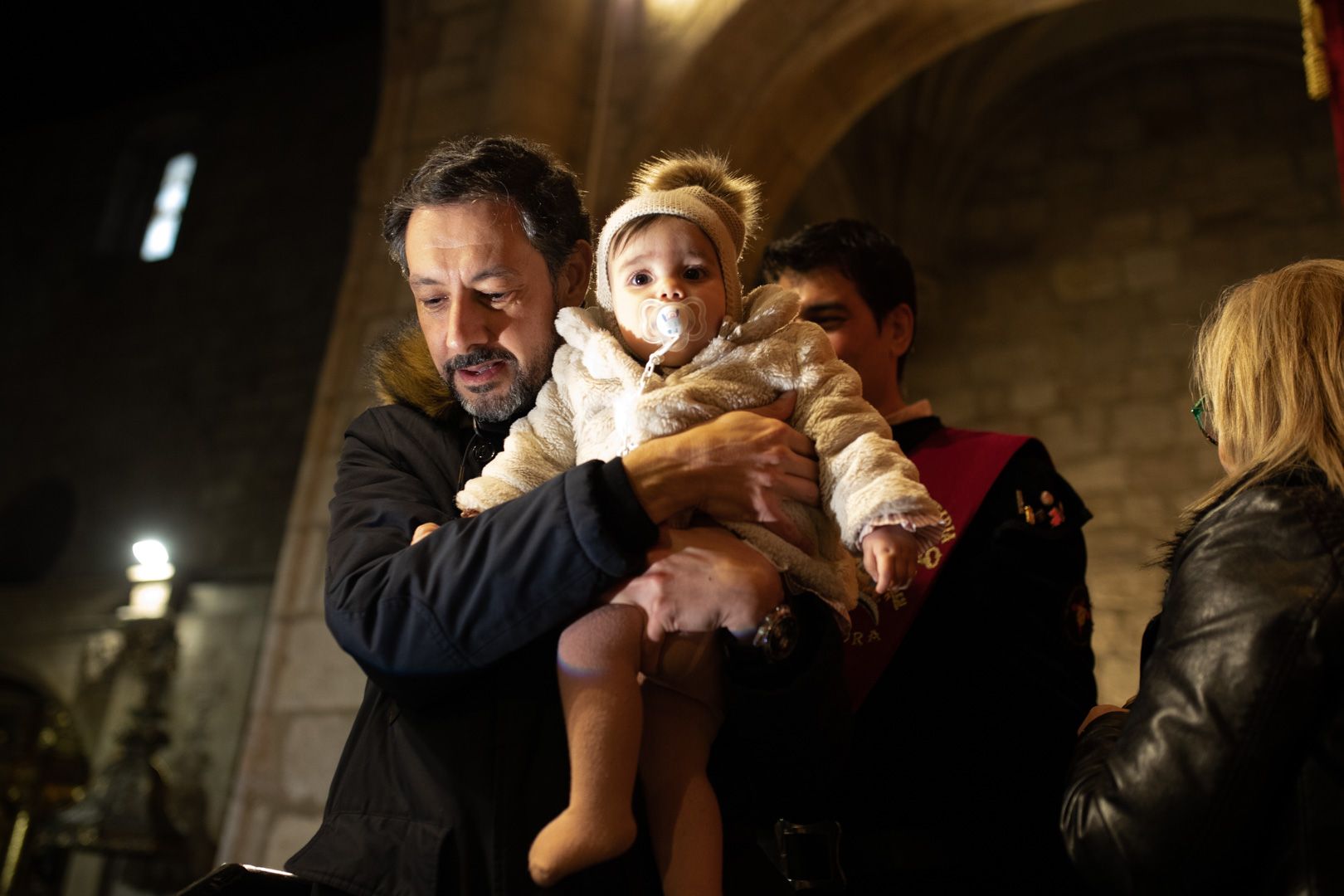 GALERIA | Entrada de nuevos hermanos en la cofradía de Jesús Nazareno