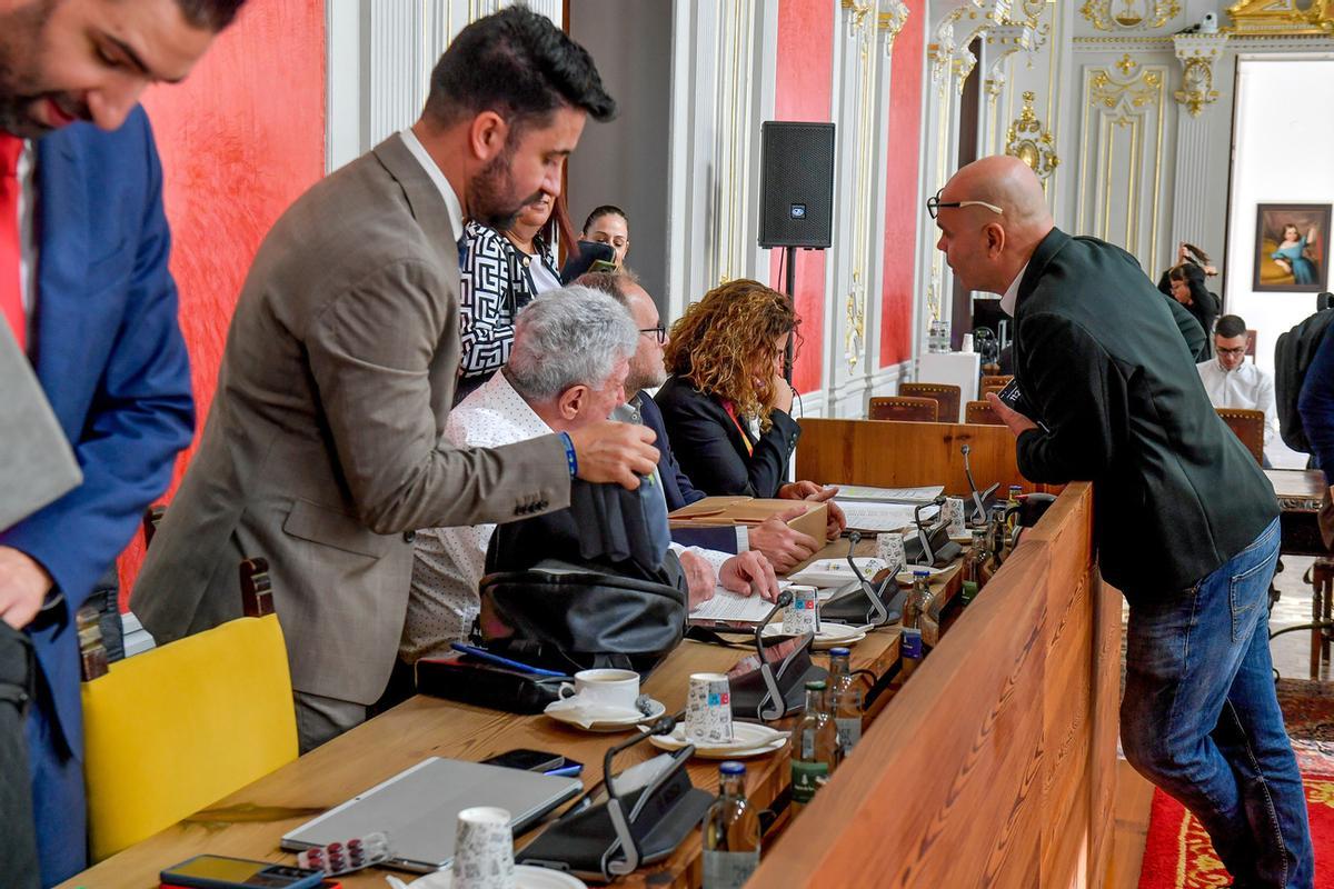 Último pleno del año 2023 en el Ayuntamiento de Las Palmas de Gran Canaria