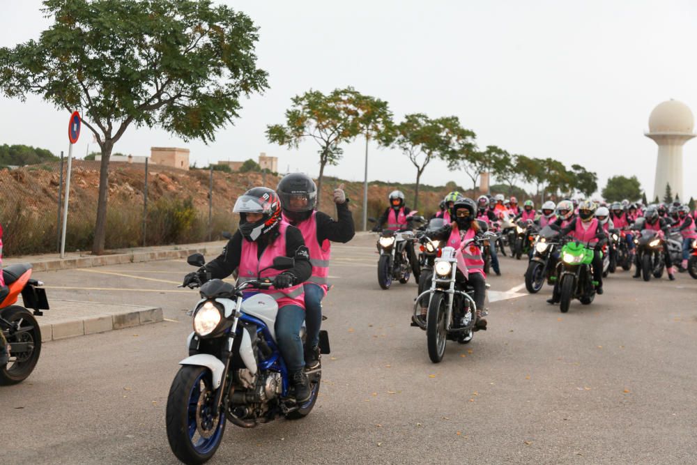 Ruta Motera "Chalecos rosas" contra el cáncer