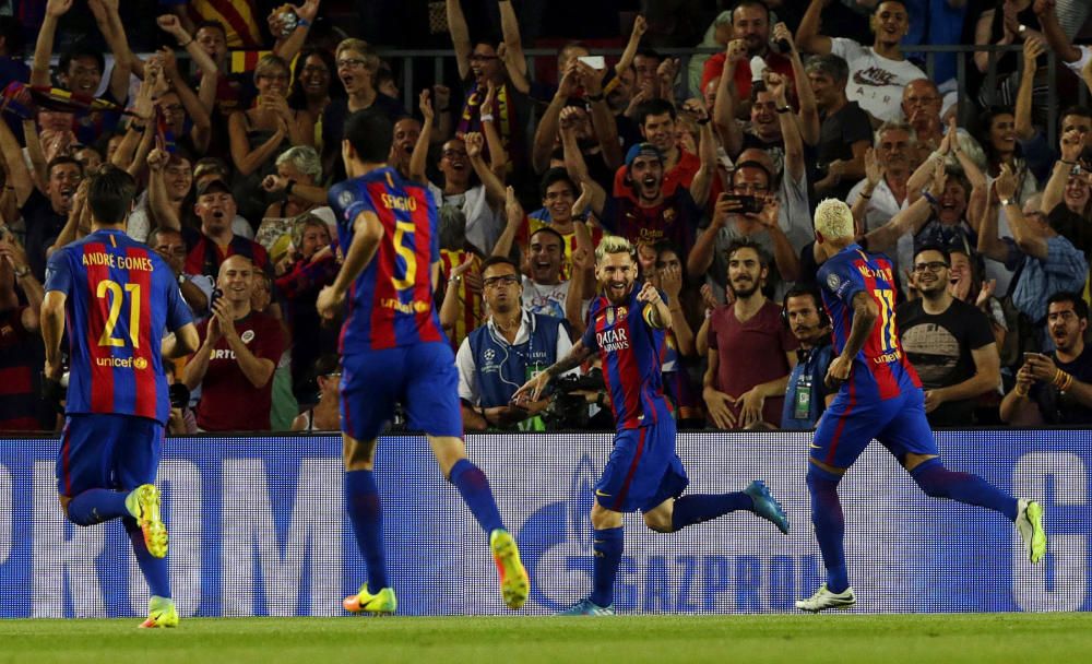 El Barça goleja el Celtic al Camp Nou