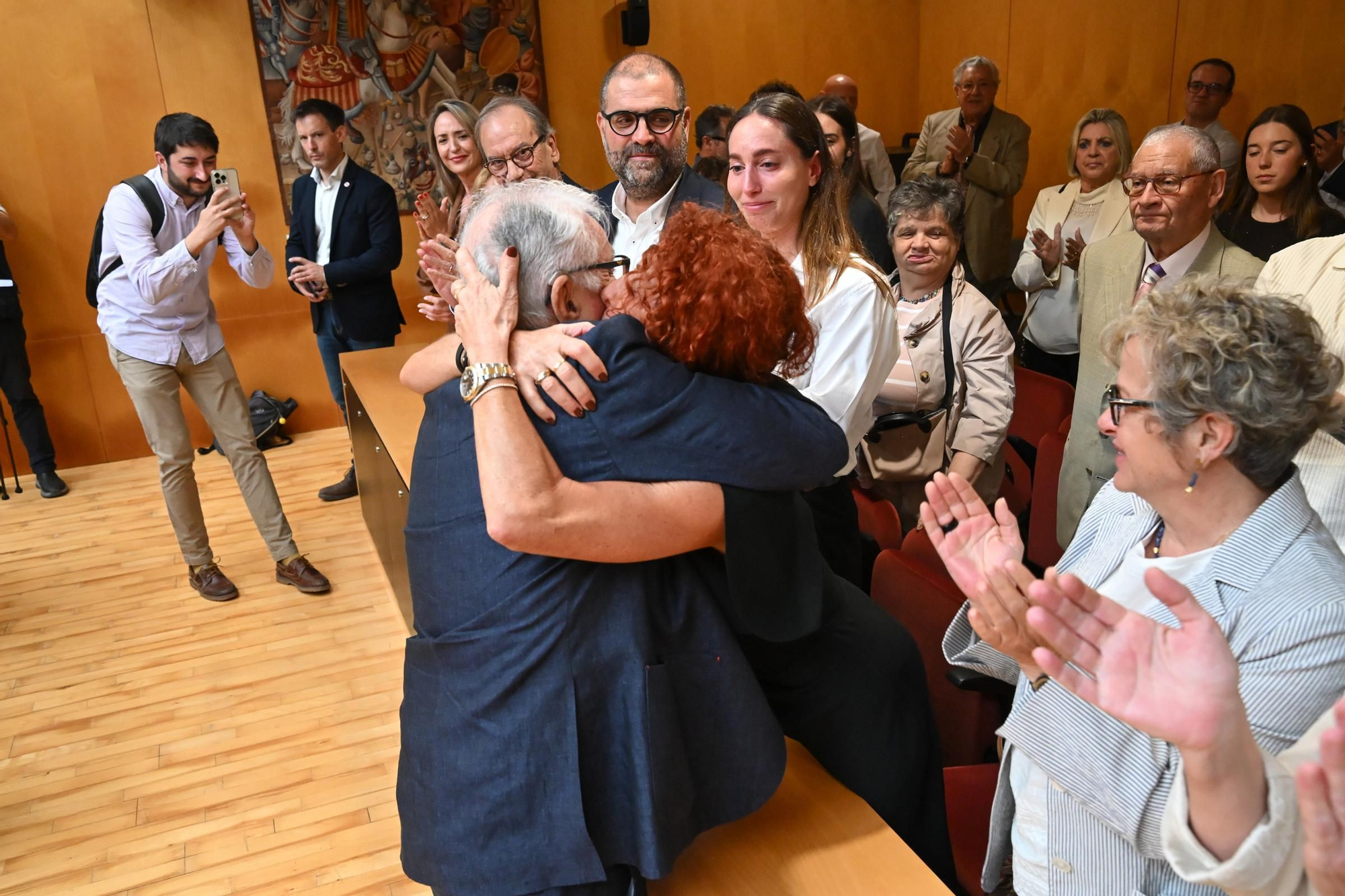 Celebración del Día de Europa en Benidorm y entrega de la distinción a Enrique Ballester