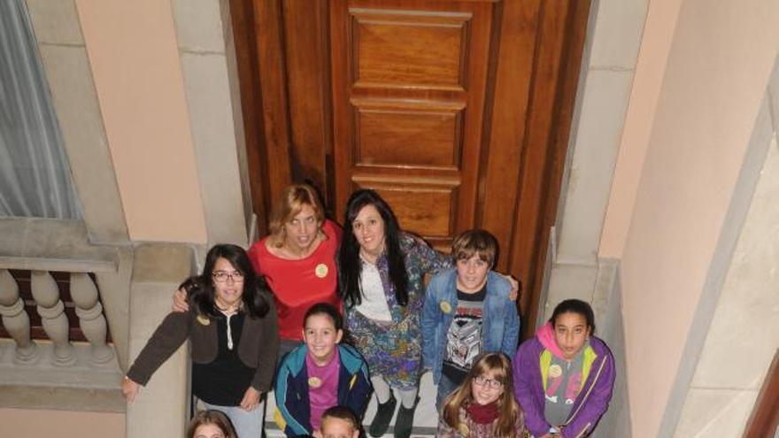 Felip i Casas amb el Consell d&#039;Infants.