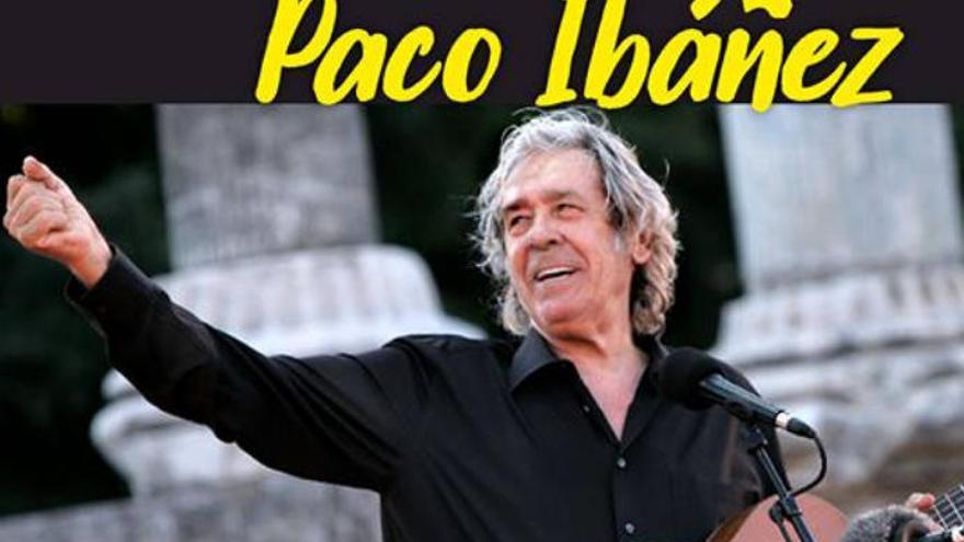 Paco Ibáñez cantará por la libertad en el acto del Cabildo para celebrar el Día de los Derechos Humanos