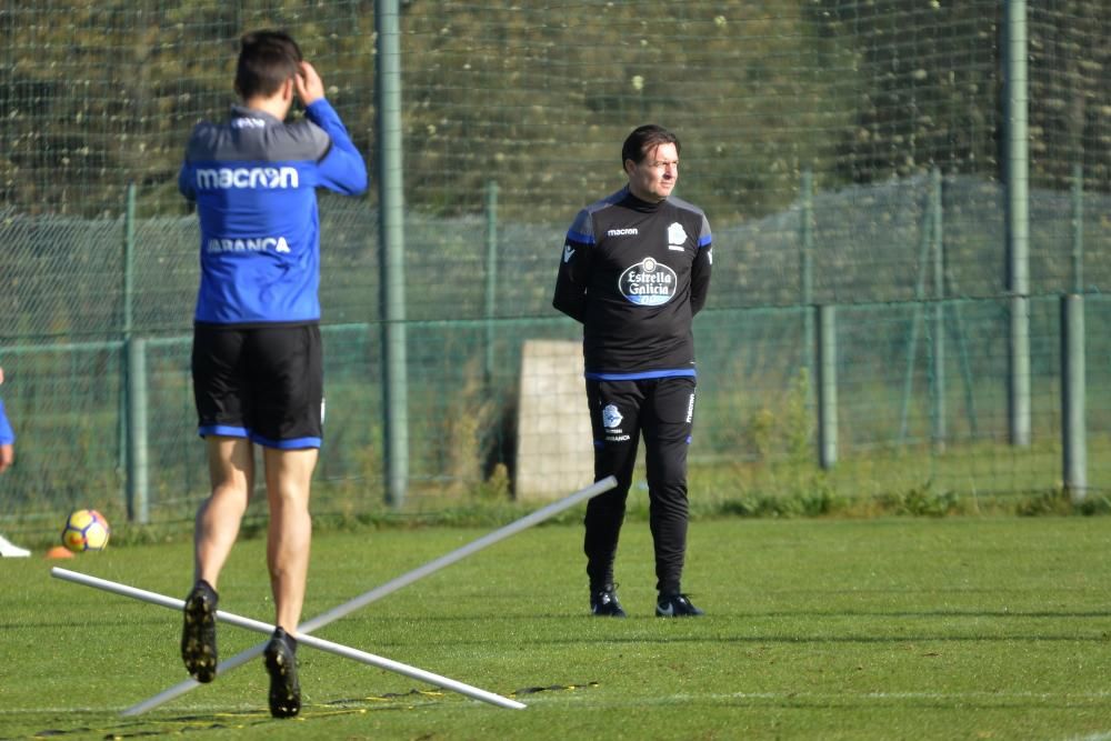 El Dépor prepara el duelo de Liga ante Las Palmas