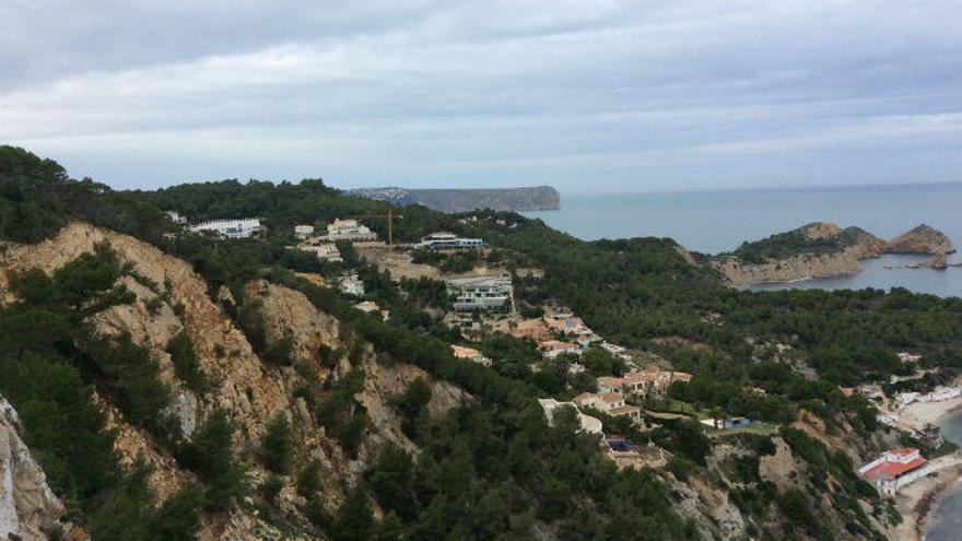 La loma virgen del Portitxol en la que se desarrollaría el PAI